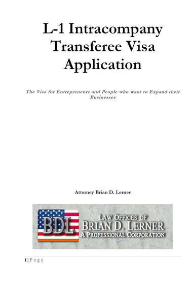 Rocket Immigration Petitions Immigration Visa Attorney Drafted l-1 Intracompany Transferee Visa Application